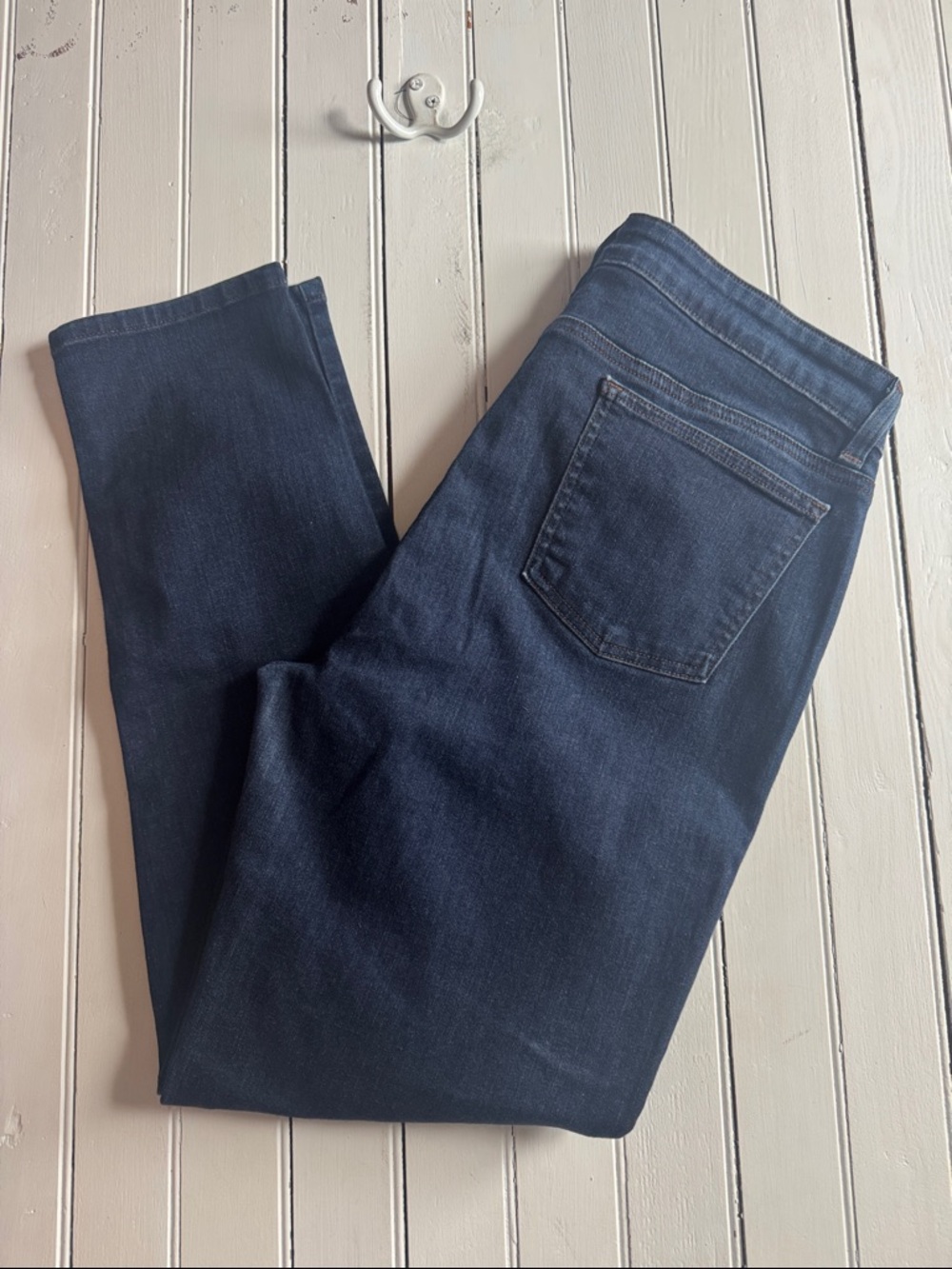 Eileen Fisher Skinny Jeans Dark Wash Size 14P